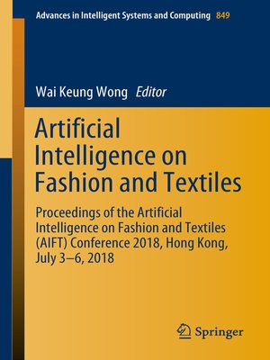 cover image of Artificial Intelligence on Fashion and Textiles